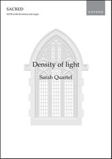 Density of Light SATB choral sheet music cover